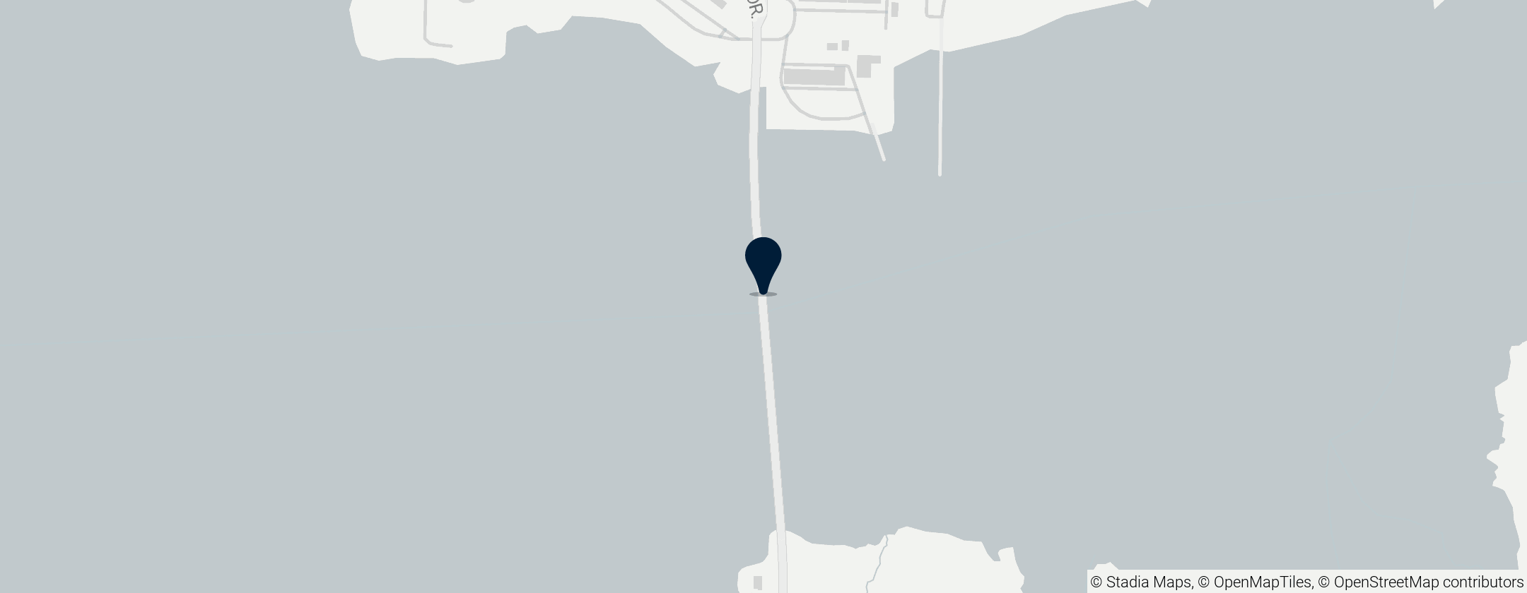 Map of Old Youngs Bay Bridge