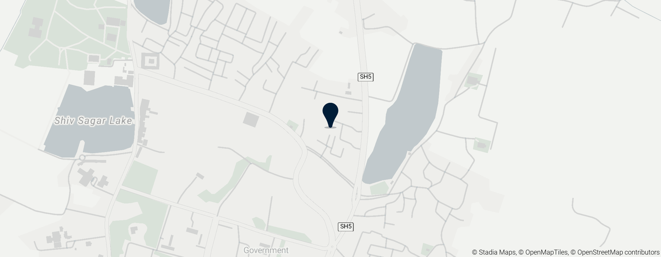 Map of Conjunto de Templos de Khajuraho