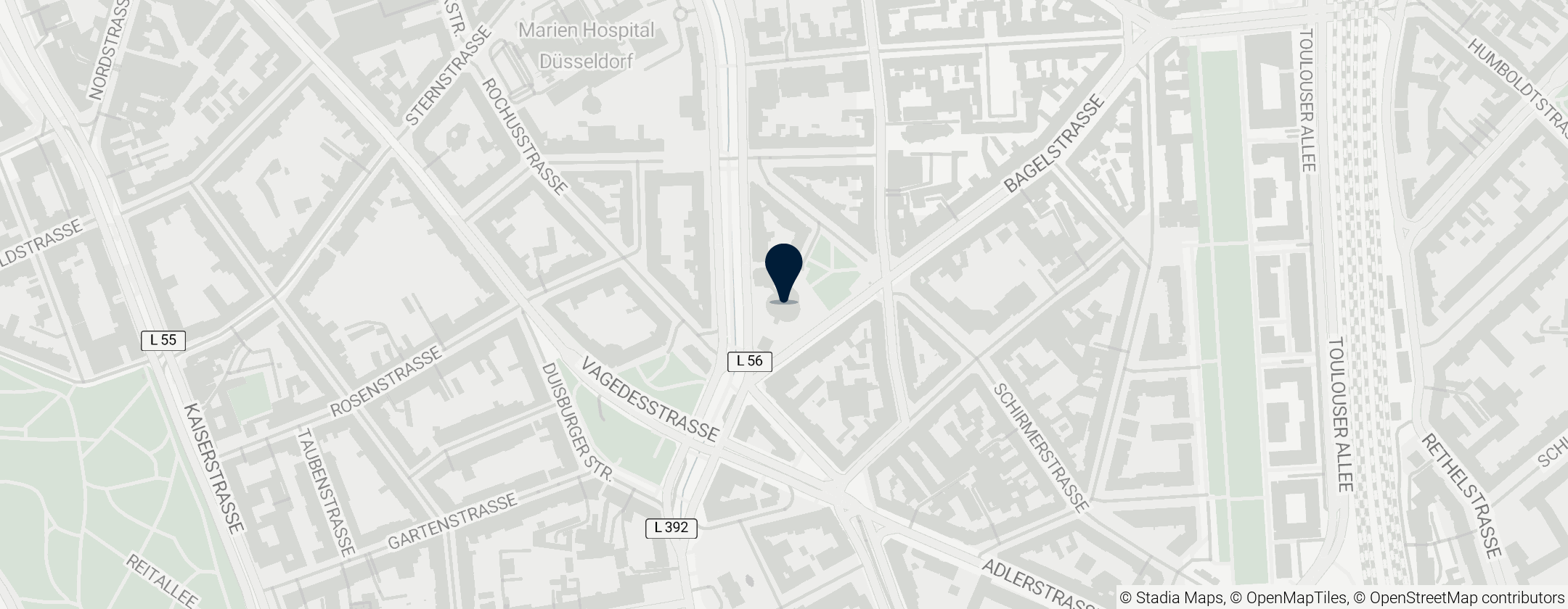 Map of St. Rochus Church