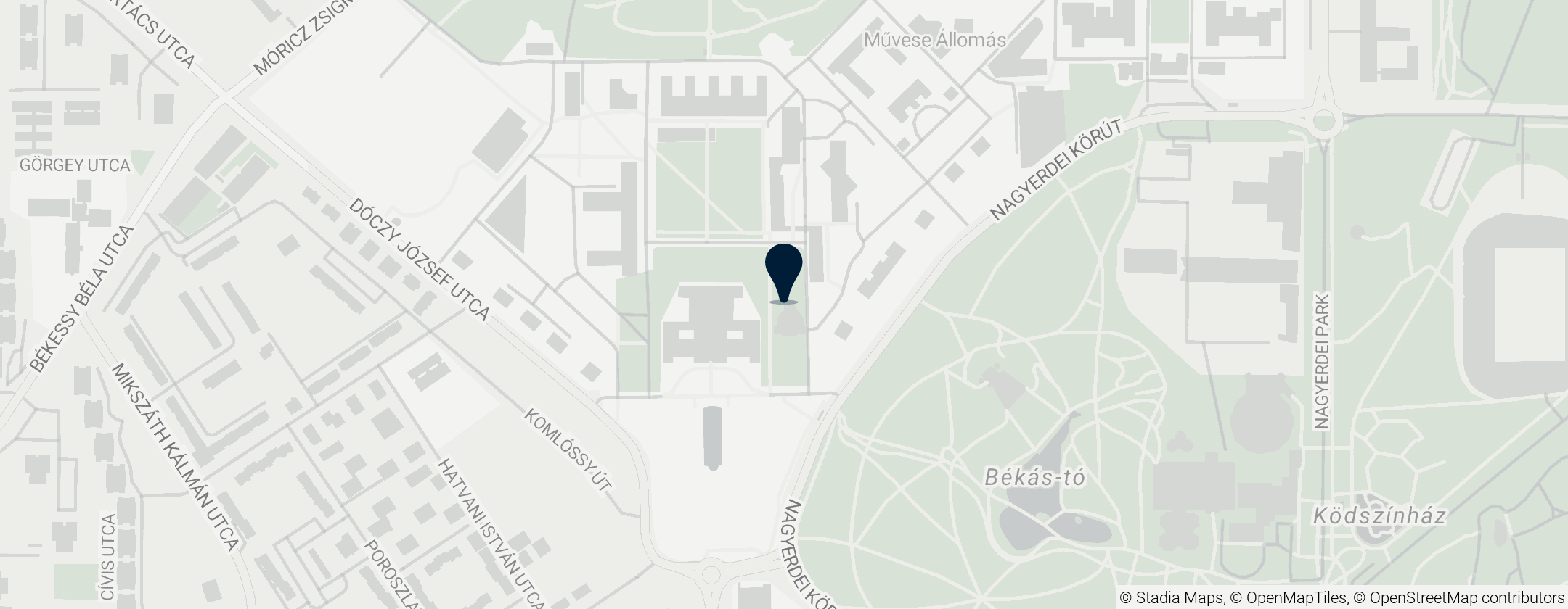 Map of Universität Debrecen