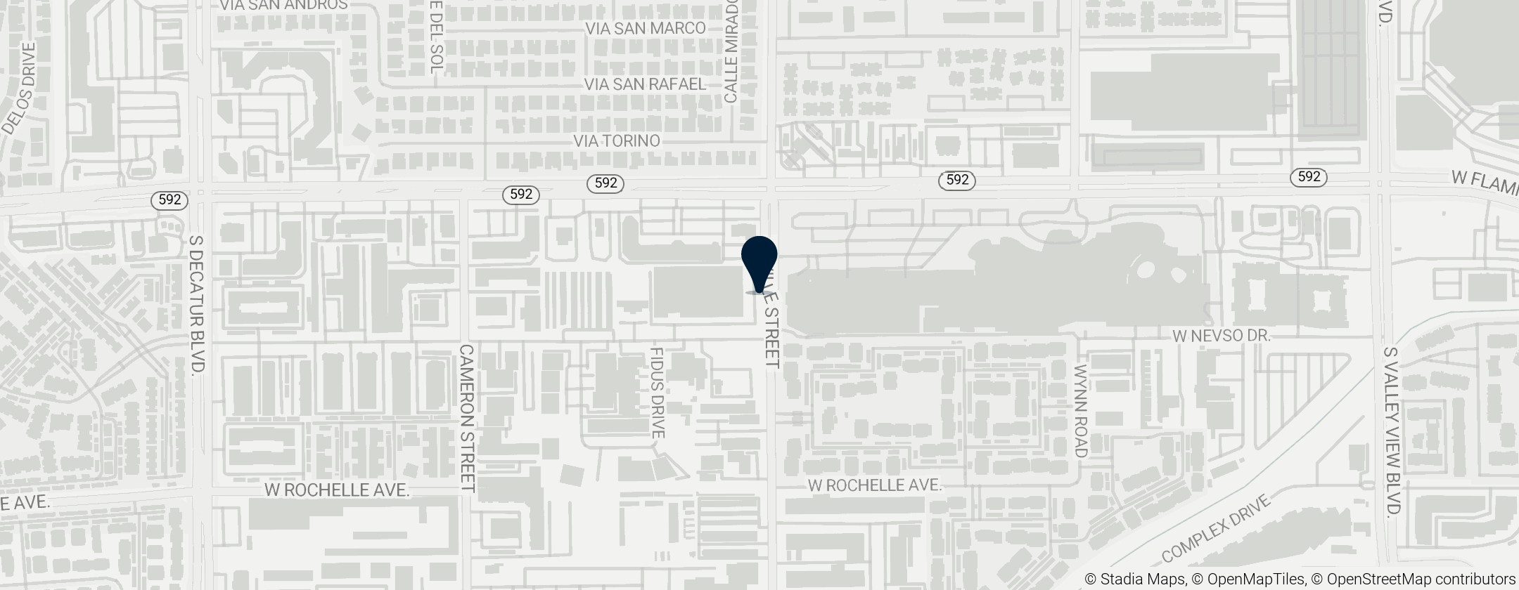 Map of Pole Position Raceway