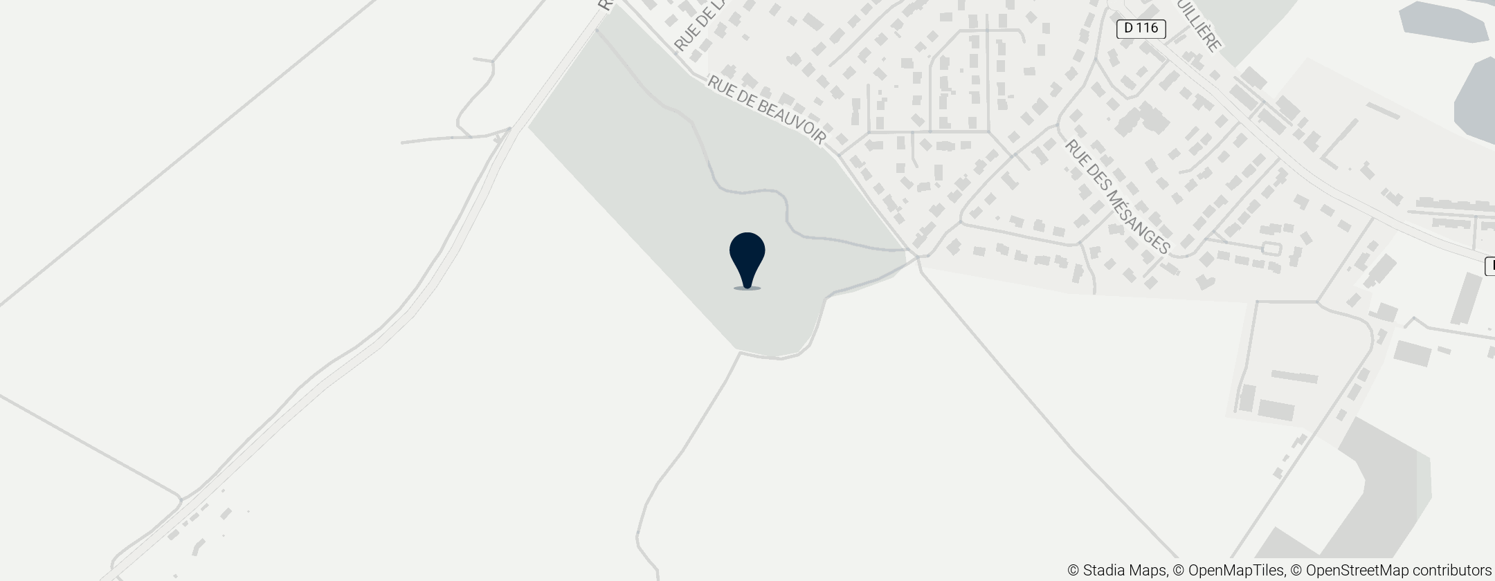 Map of Parc archéologique de la Garenne de Cagny