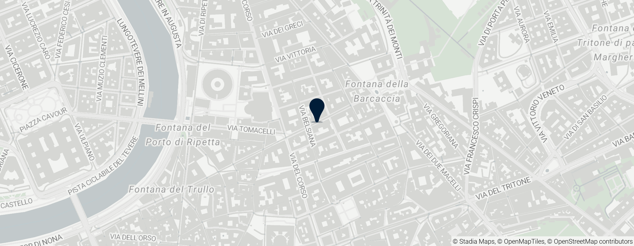 Map of Виа деи Кондотти