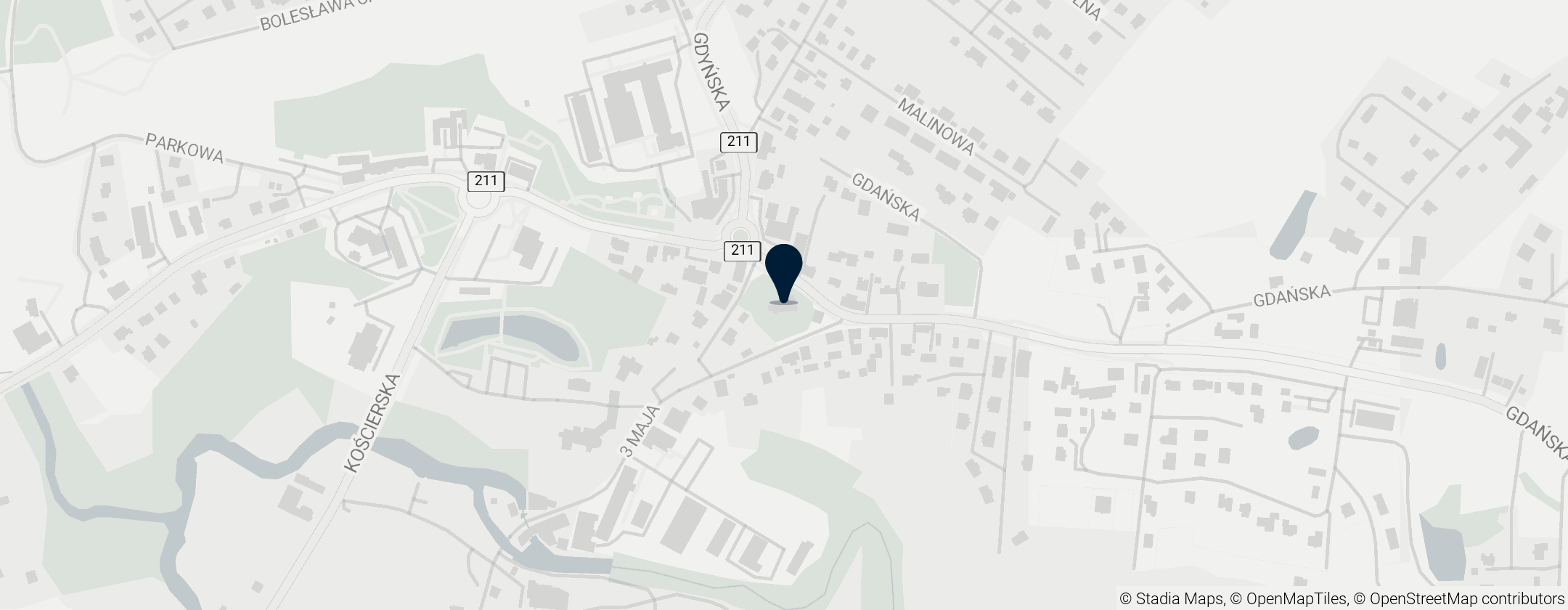 Map of Kościół św. Jana Chrzciciela w Żukowie