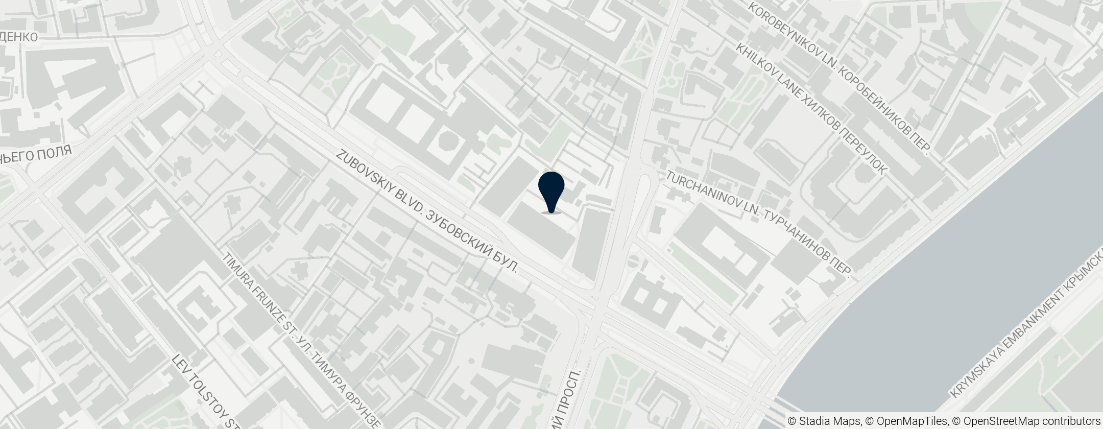 Map of Провиантские склады