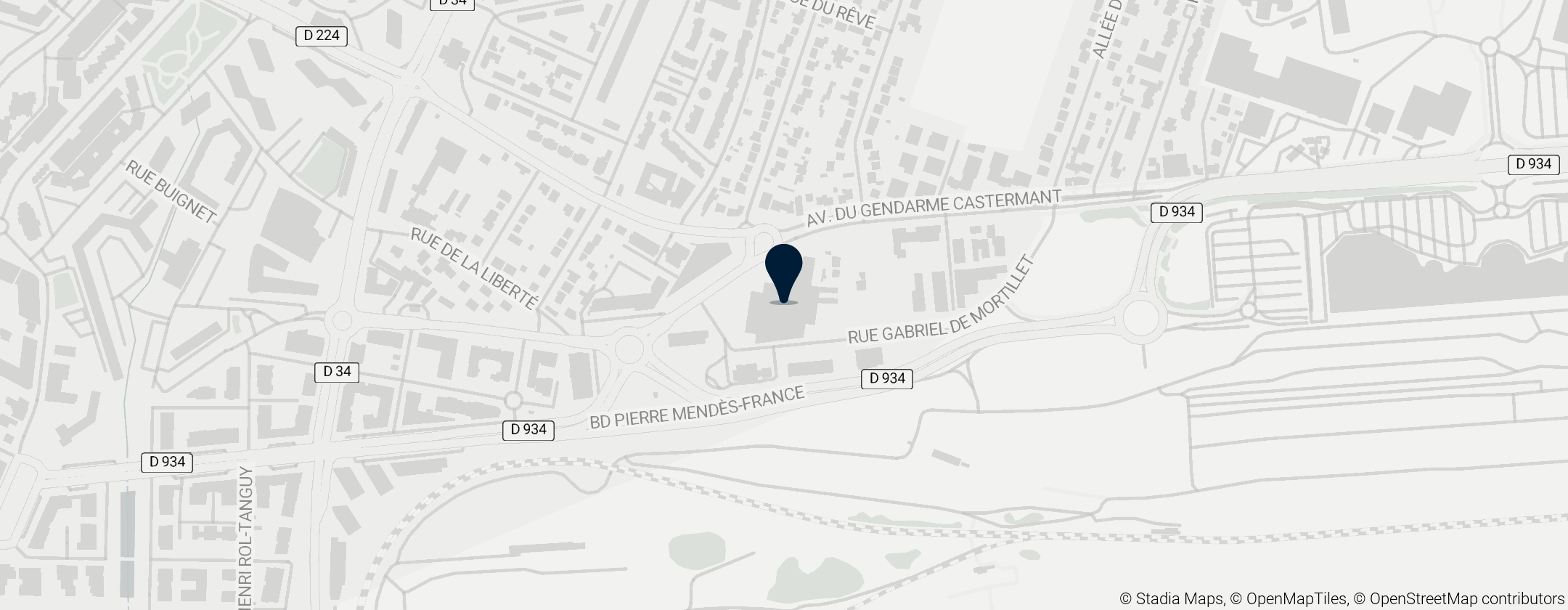 Map of Musée des transports urbains, interurbains et ruraux