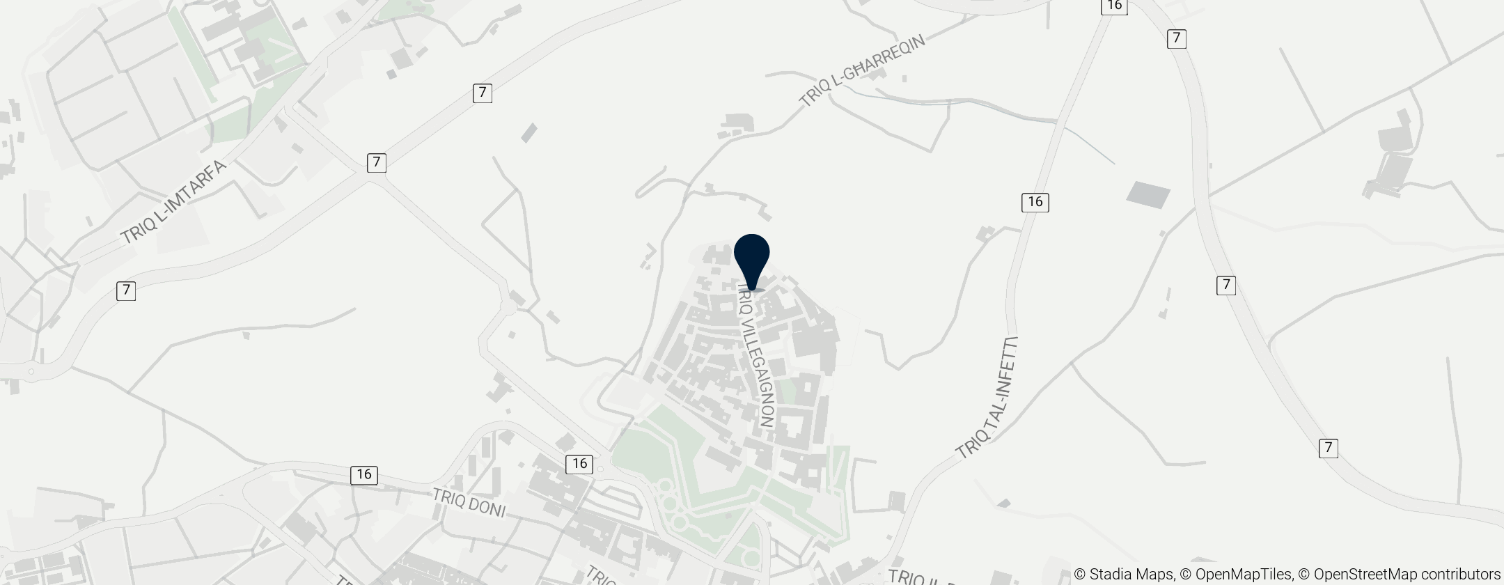 Map of Palazzo Falson