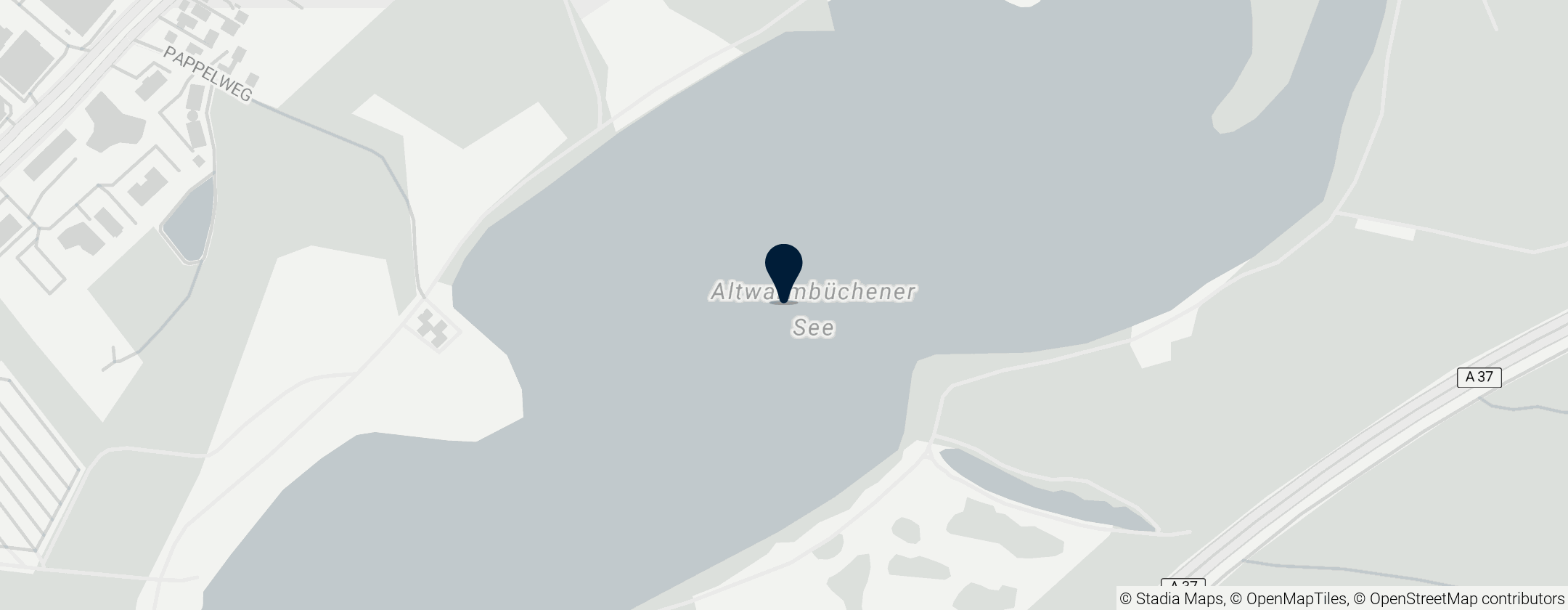 Map of Altwarmbüchener See