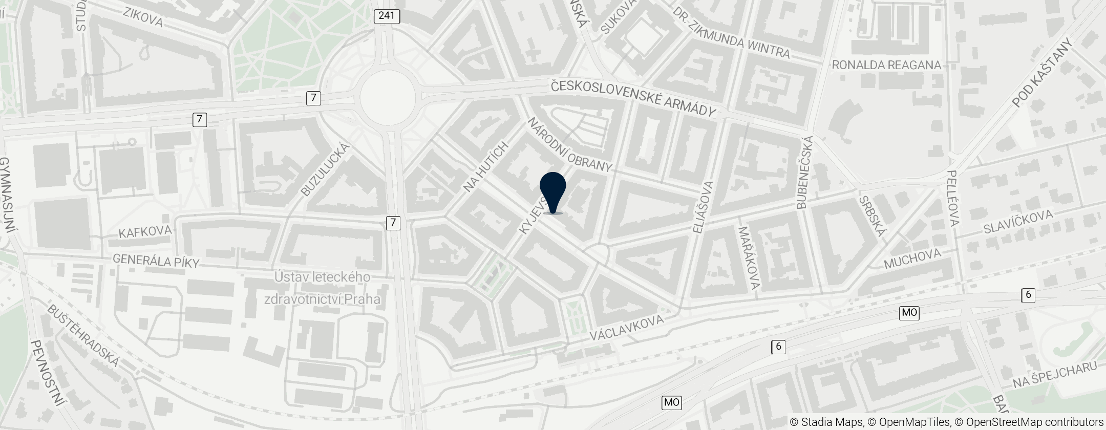 Map of Divadlo Spejbla a Hurvínka