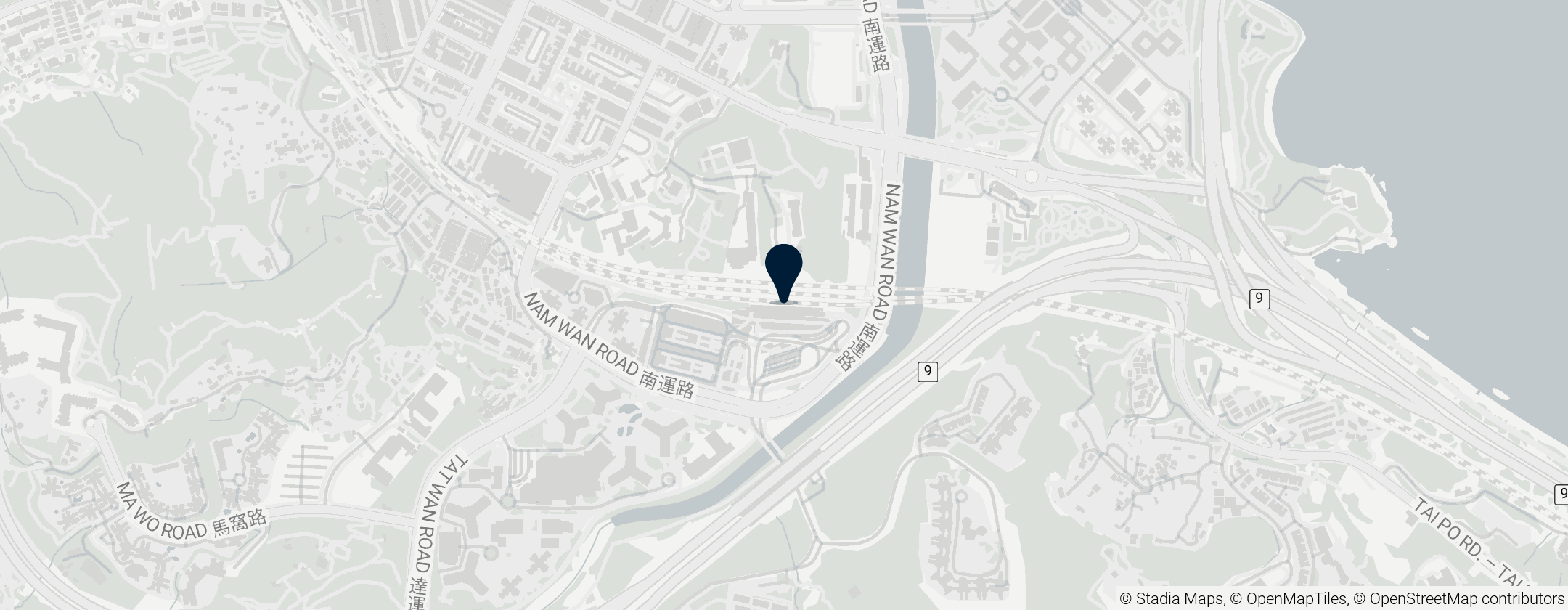 Map of Tai Po Market