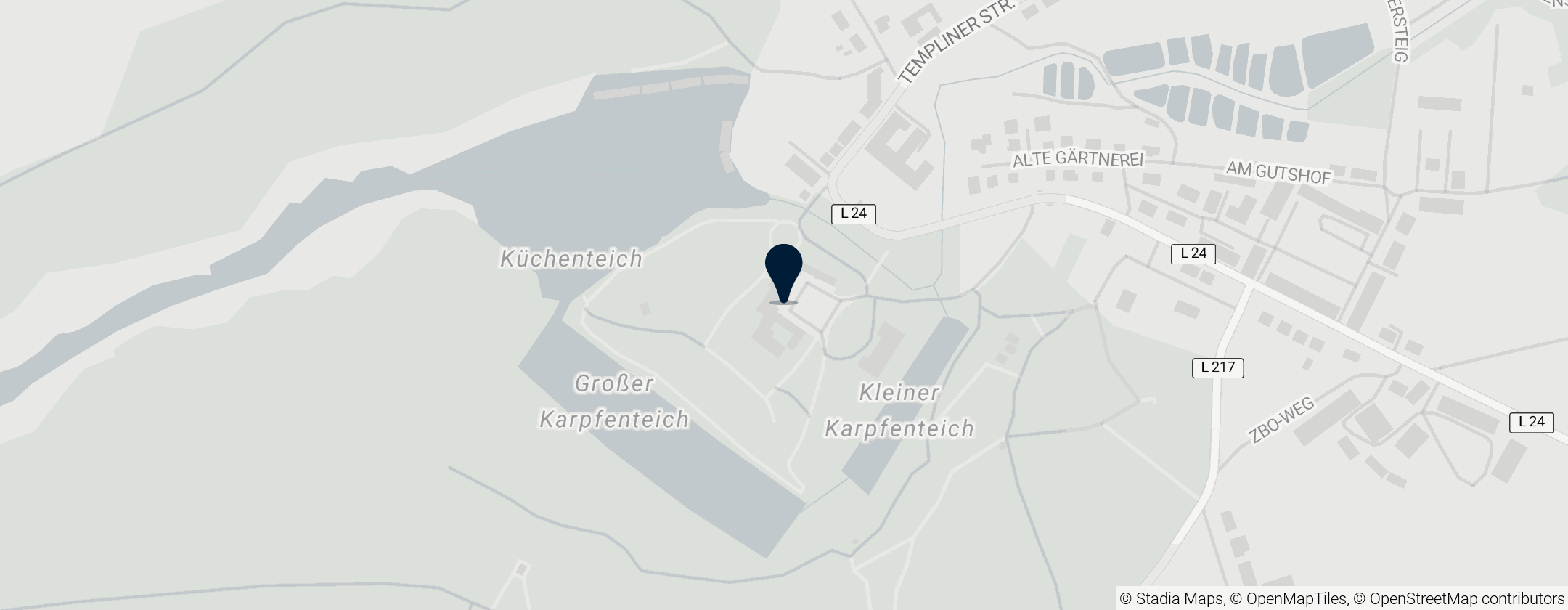 Map of Schloss Boitzenburg