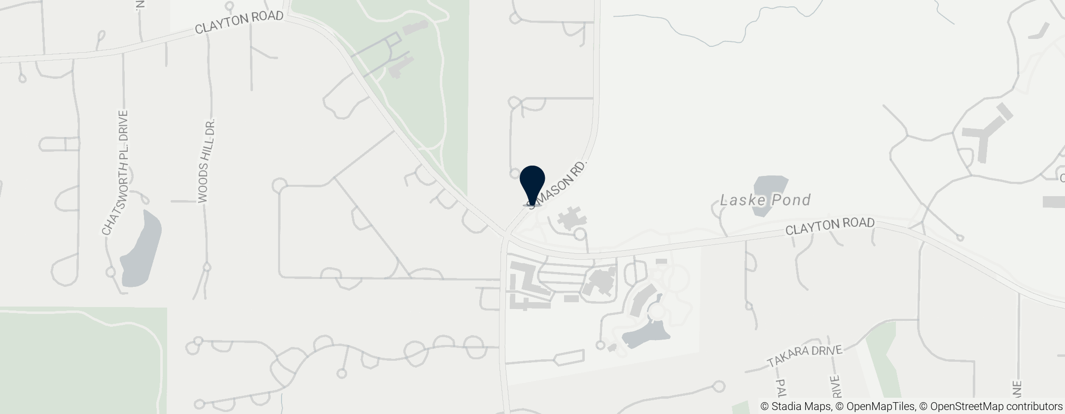 Map of American Kennel Club Museum of the Dog