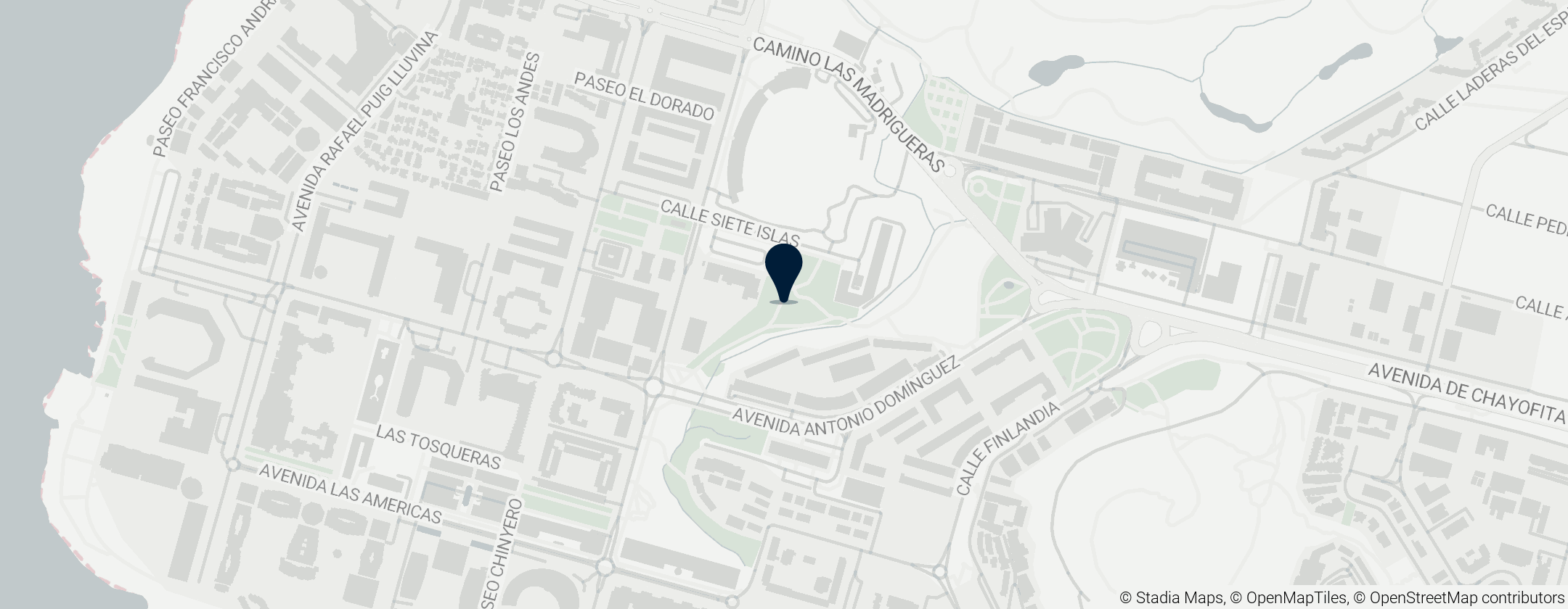 Map of Parque Central de Arona