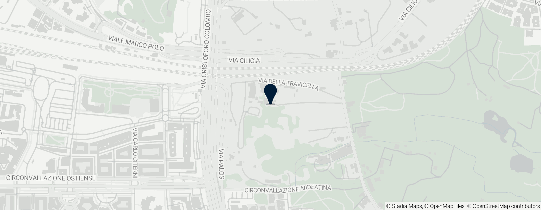 Map of Gruppo Storico Romano