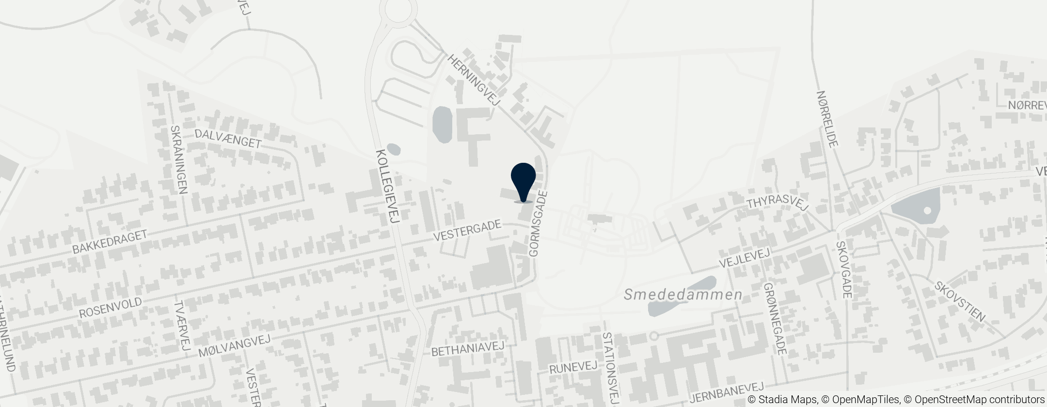 Map of Kongernes Jelling