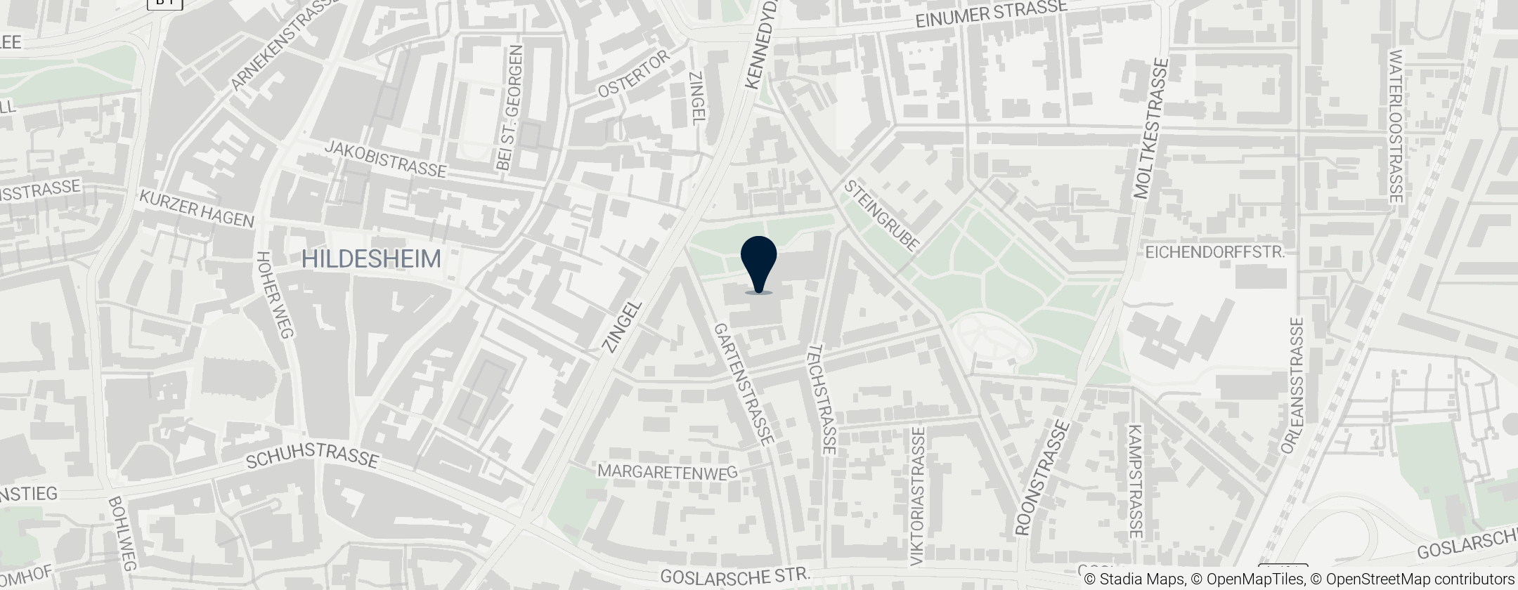 Map of TfN - Theater für Niedersachsen