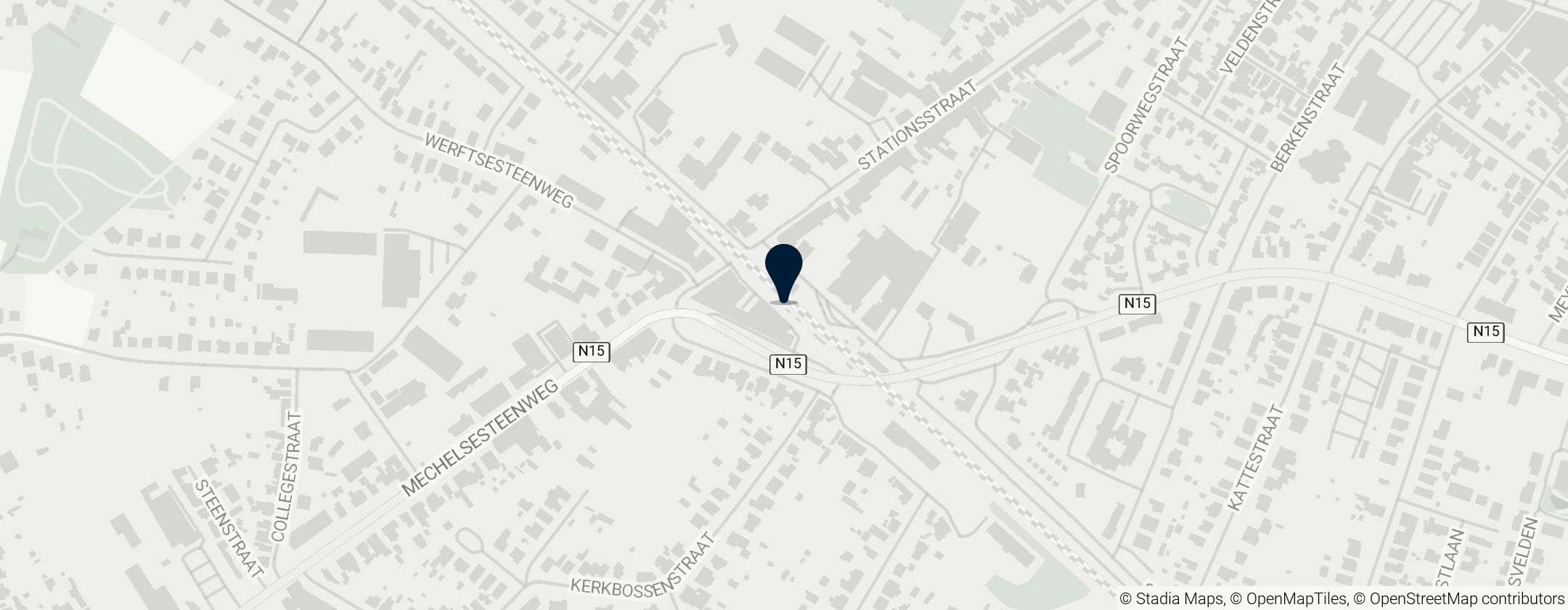 Map of Station Heist-op-den-Berg