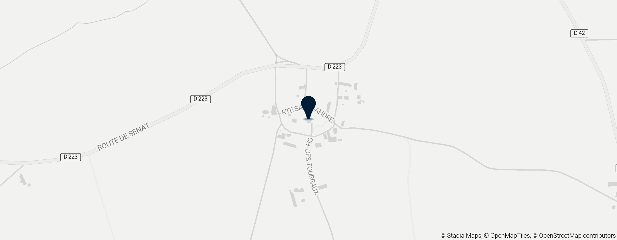 Map of Église Saint-André de Taxat