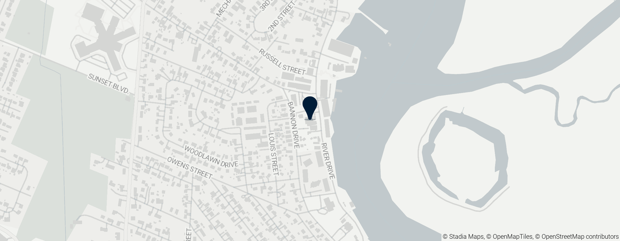 Map of Tubby’s Tank House