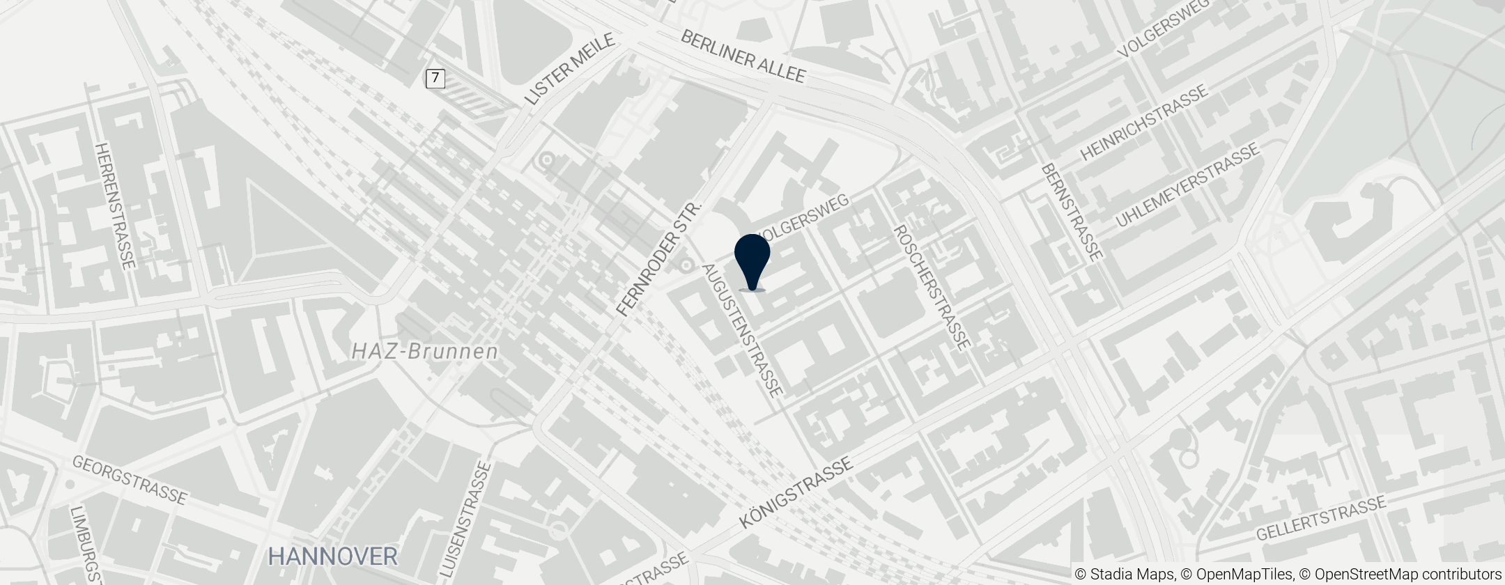 Map of Amtsgericht Hannover