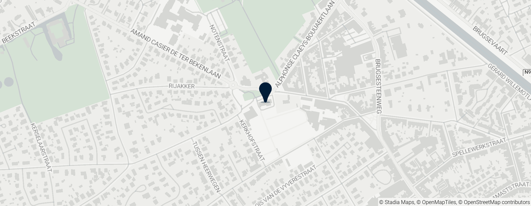 Map of Onze-Lieve-Vrouw Geboortekerk