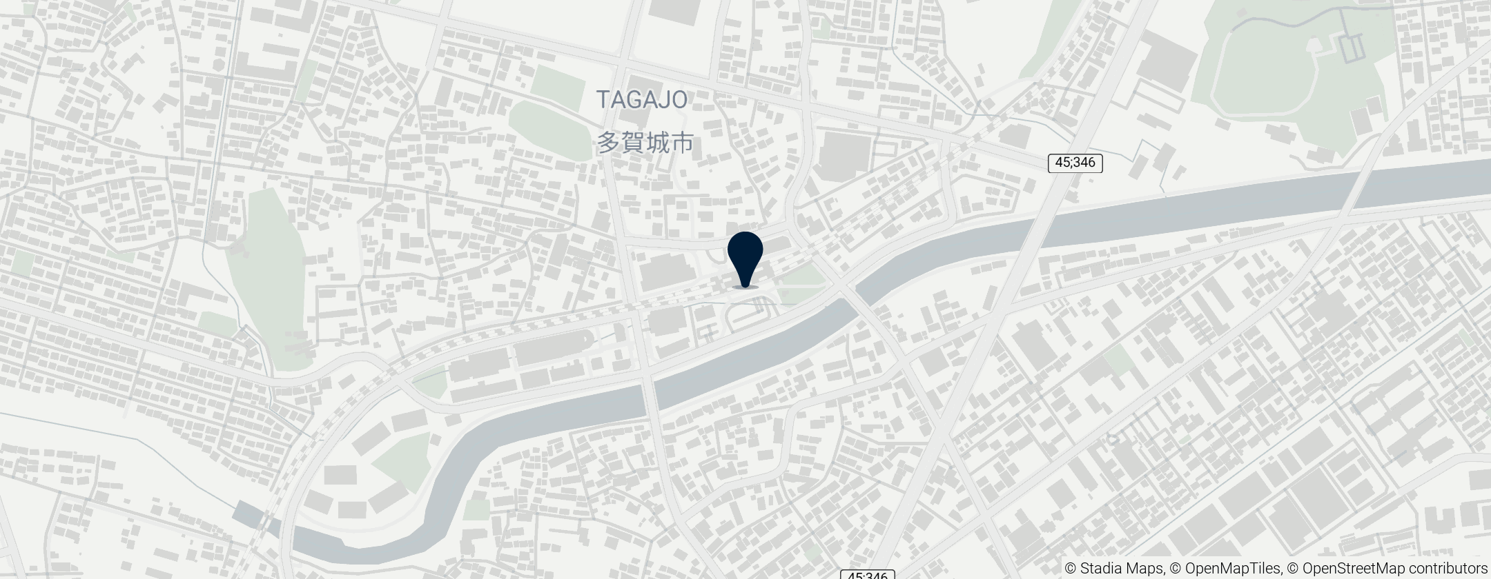 Map of Tagajo