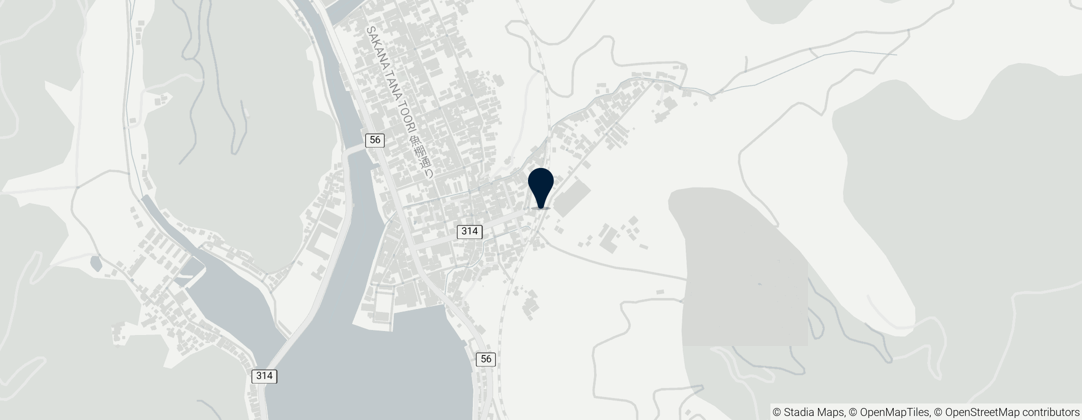 Map of 이요요시다