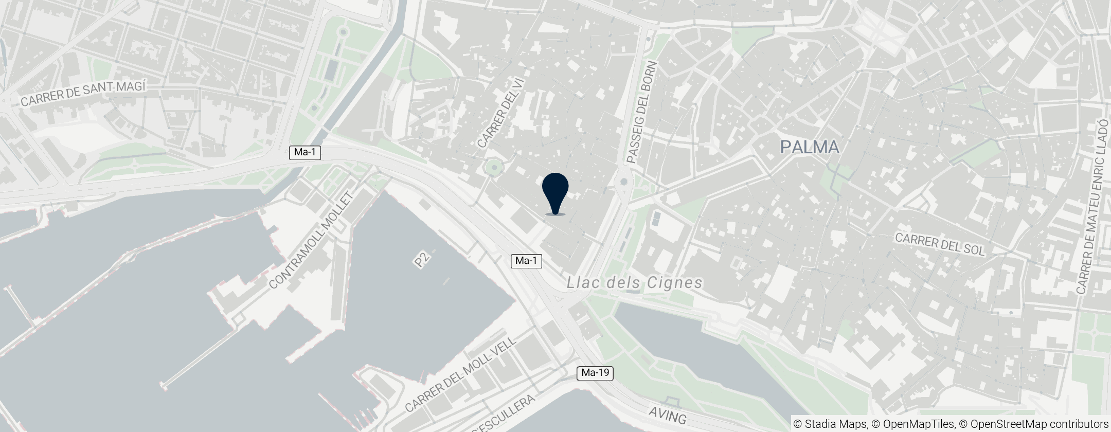 Map of Sant Joan de Malta