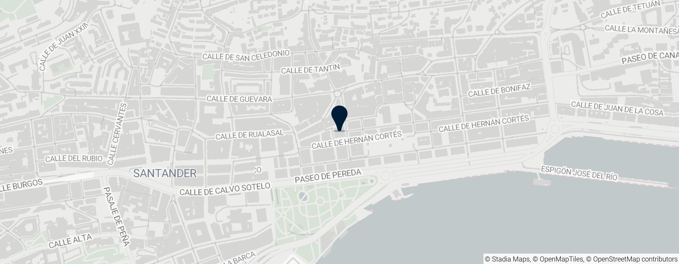 Map of Banco Santander