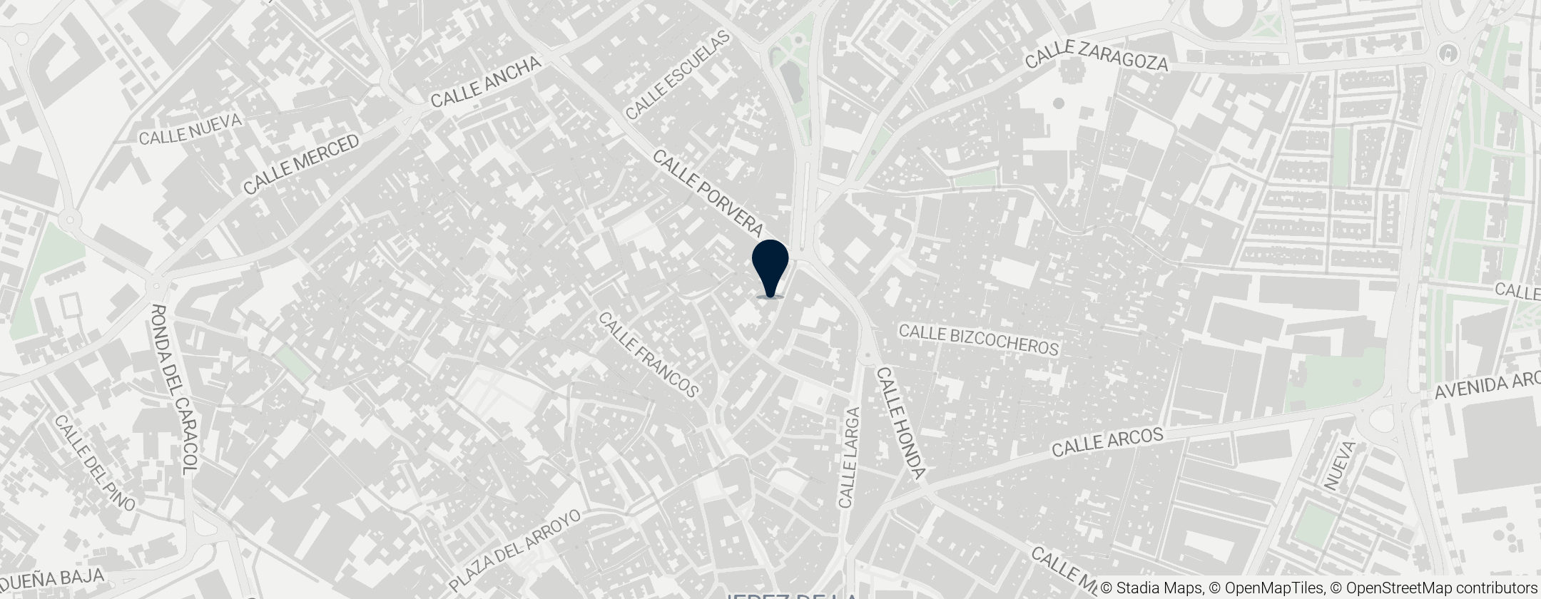 Map of Palacio Petra de la Riva