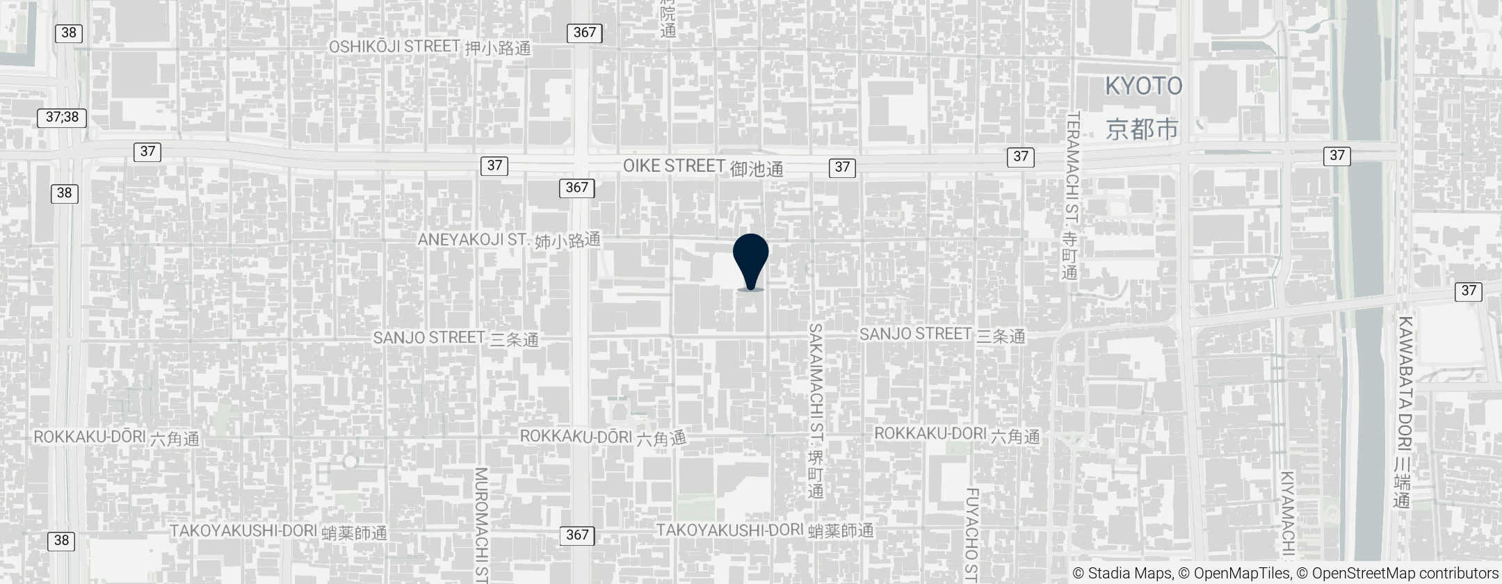 Map of Museum of Kyoto