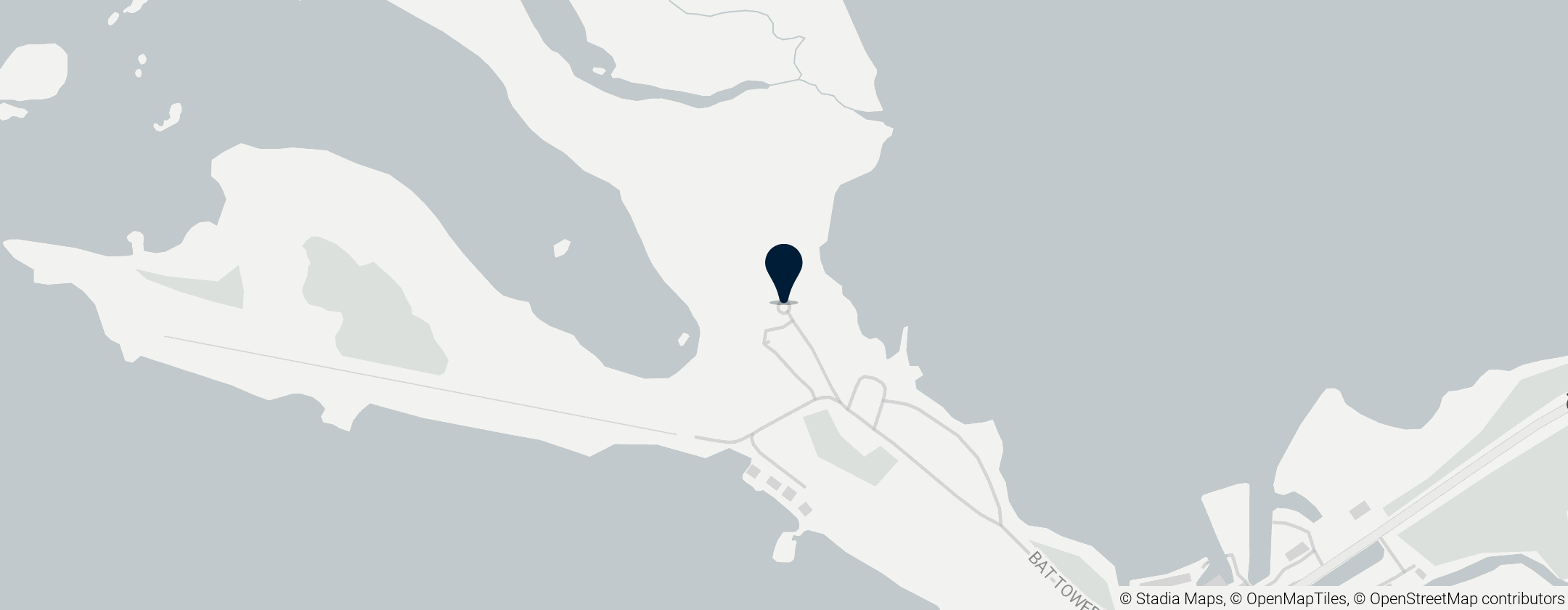 Map of Sugarloaf Key Bat Tower