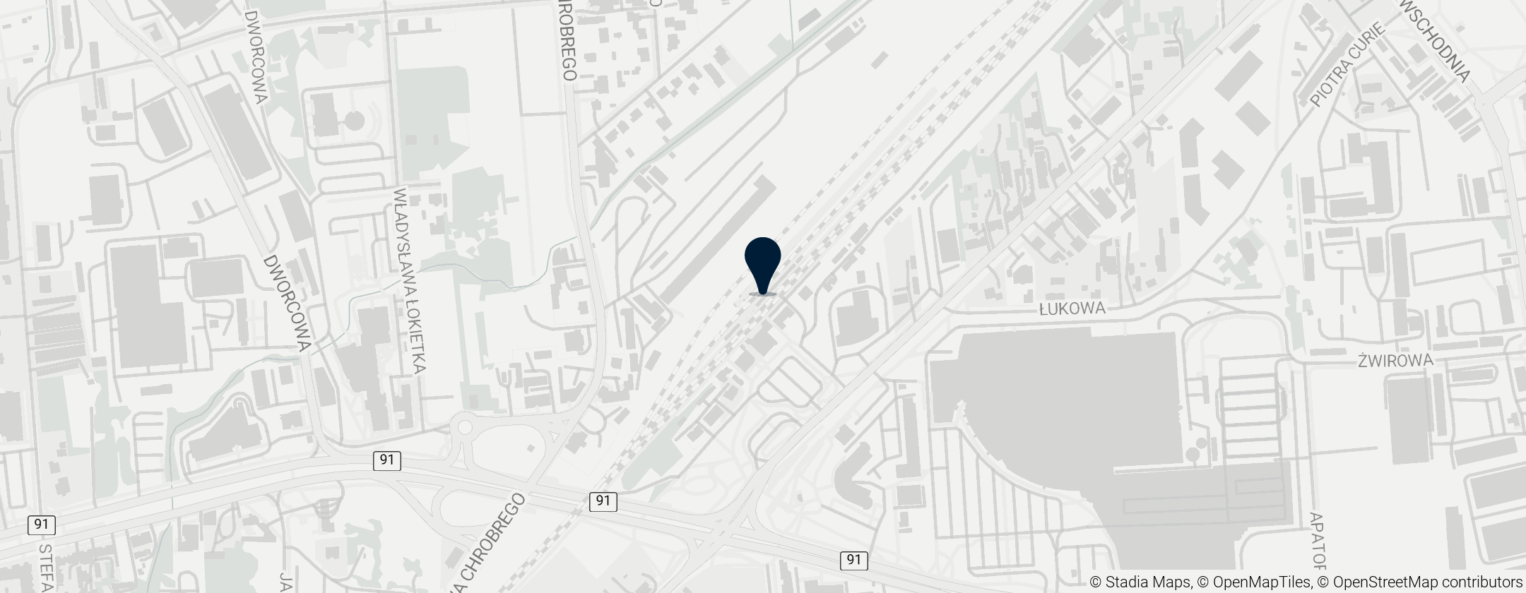 Map of Toruń Wschodni