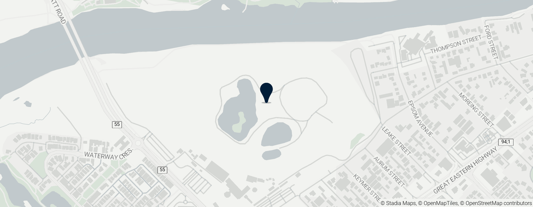 Map of Ascot Racecourse