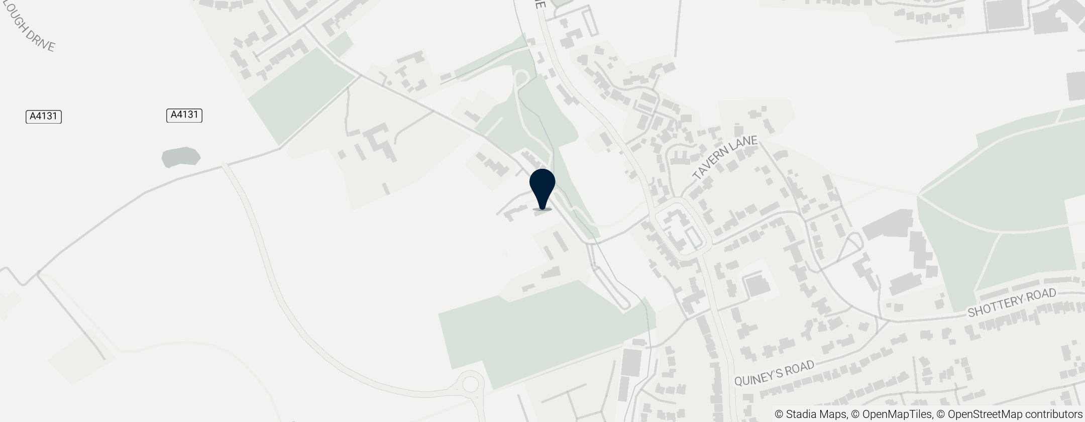 Map of Anne Hathaway's Cottage