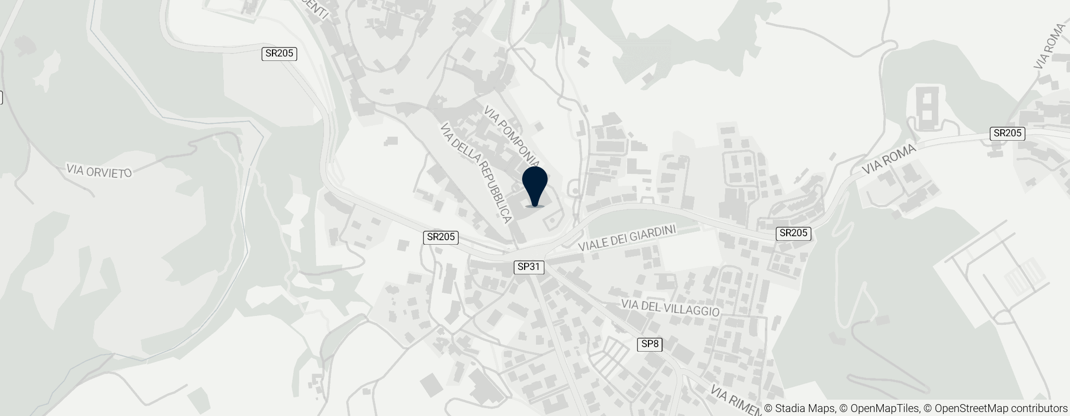 Map of Museo Civico Archeologico e Pinacoteca "Edilberto Rosa"