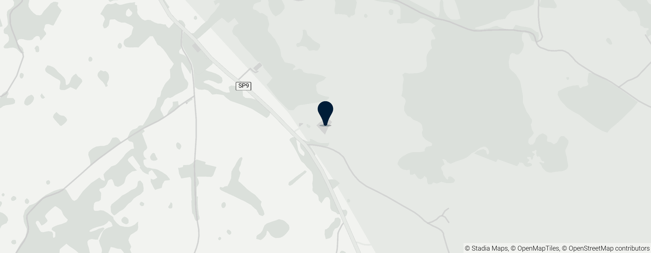 Map of Tempio italico di Castel di Ieri in località Pié di Francia