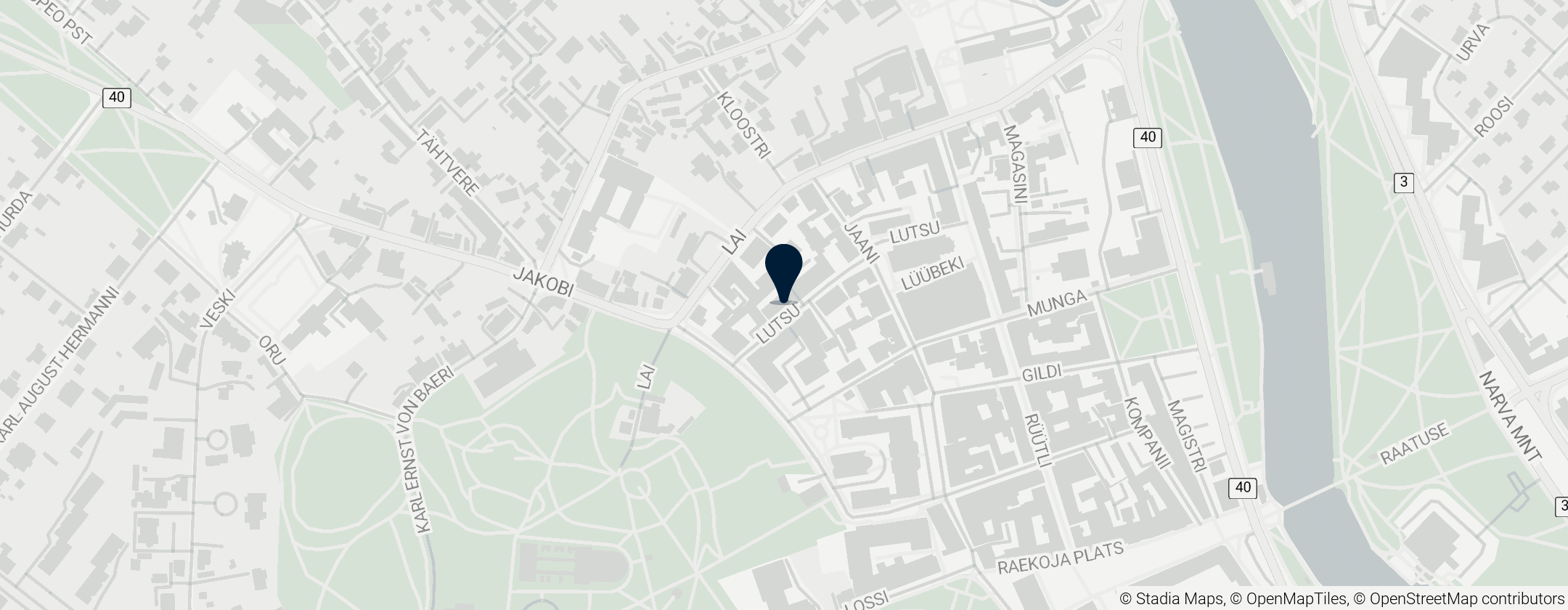 Map of Tartu Toy Museum