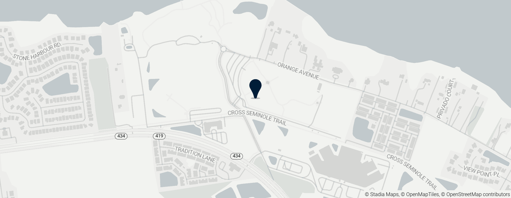 Map of Cross Seminole Trail