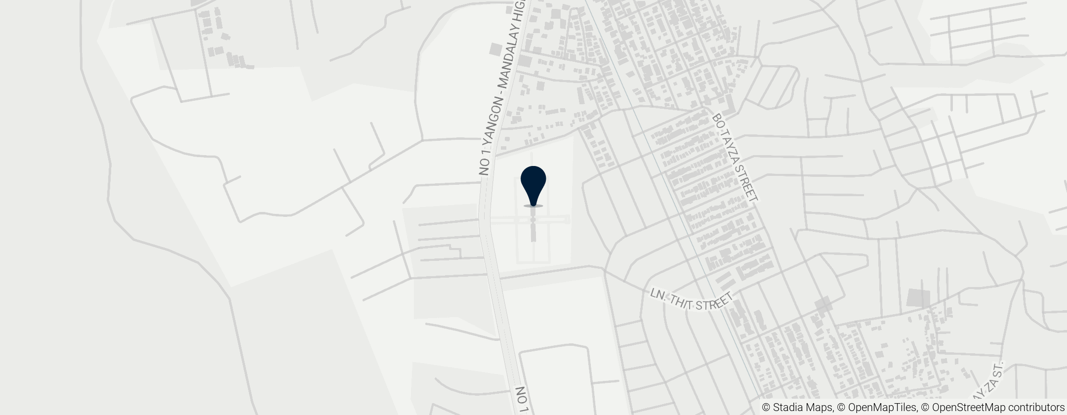 Map of Taukkyan War Cemetery
