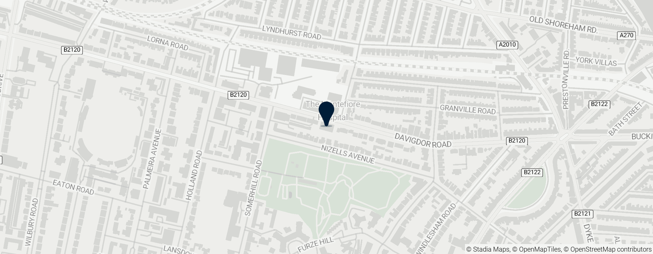 Map of St Mary and St Abraam Church