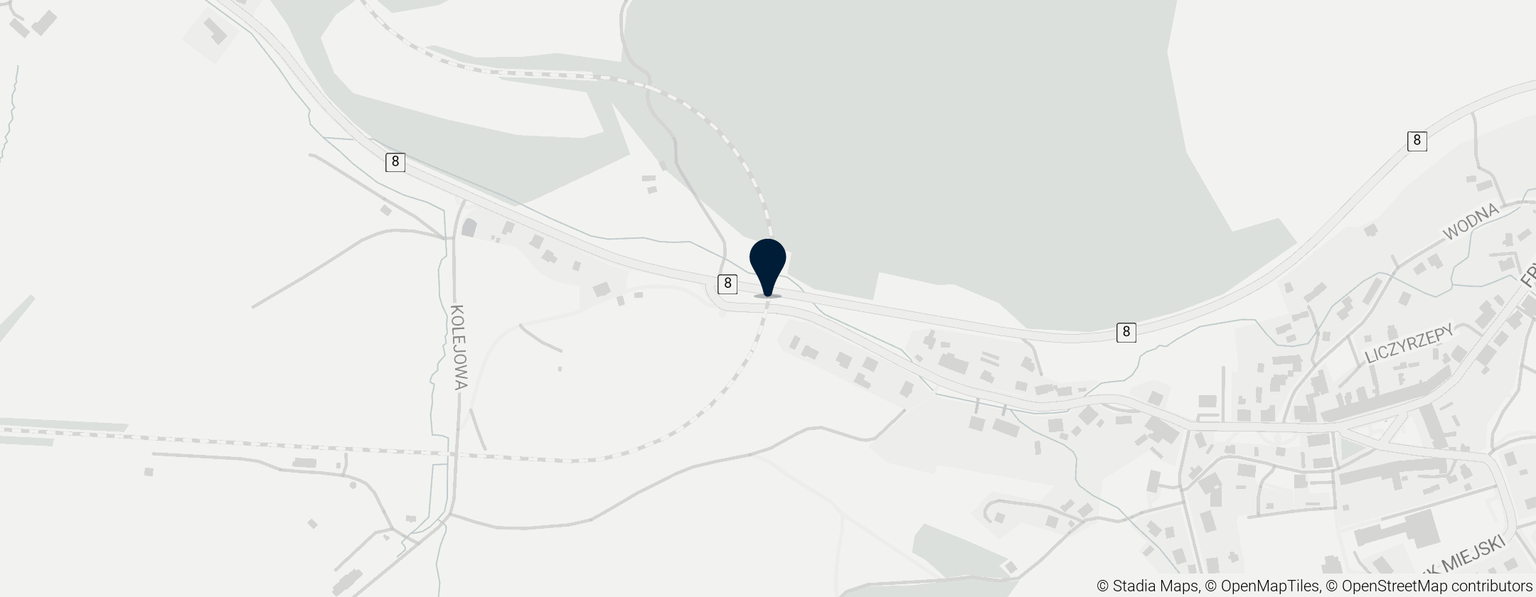 Map of Wiadukt kolejowy w Lewinie Kłodzkim