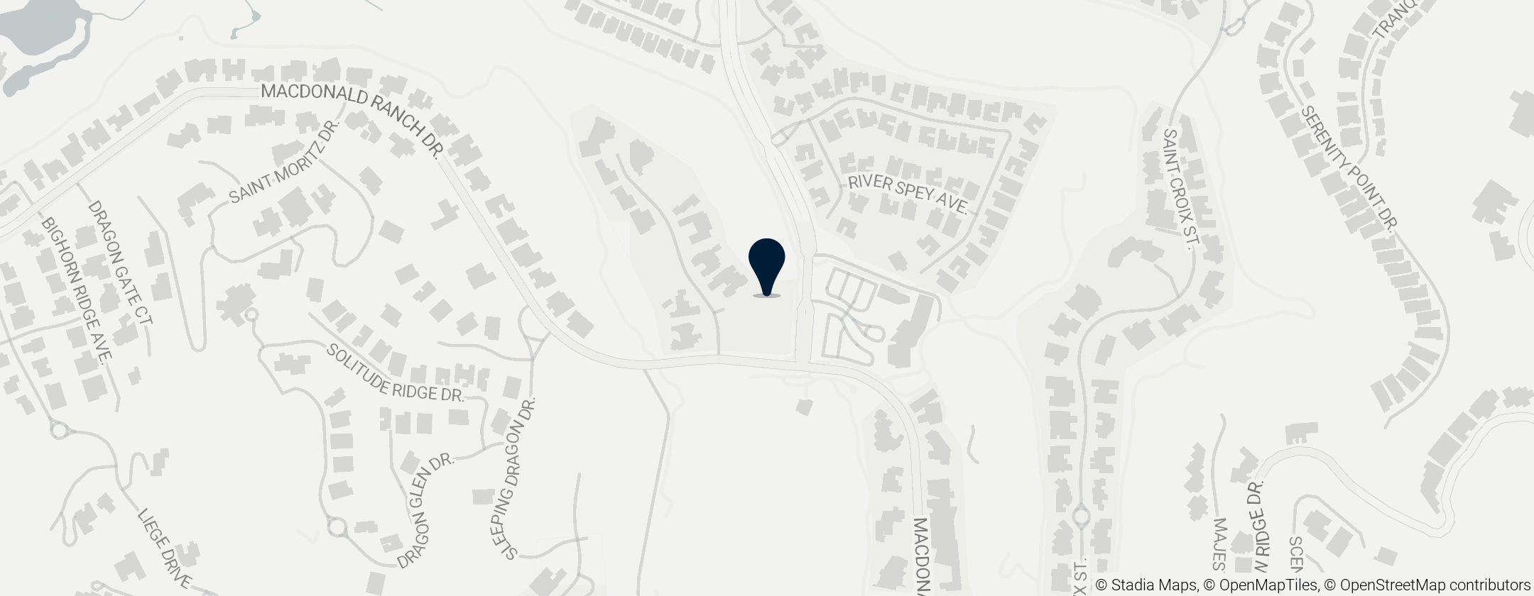 Map of DragonRidge Golf Club