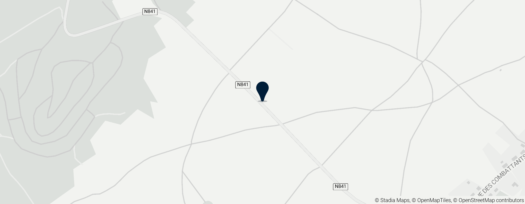 Map of Menhir Danthine