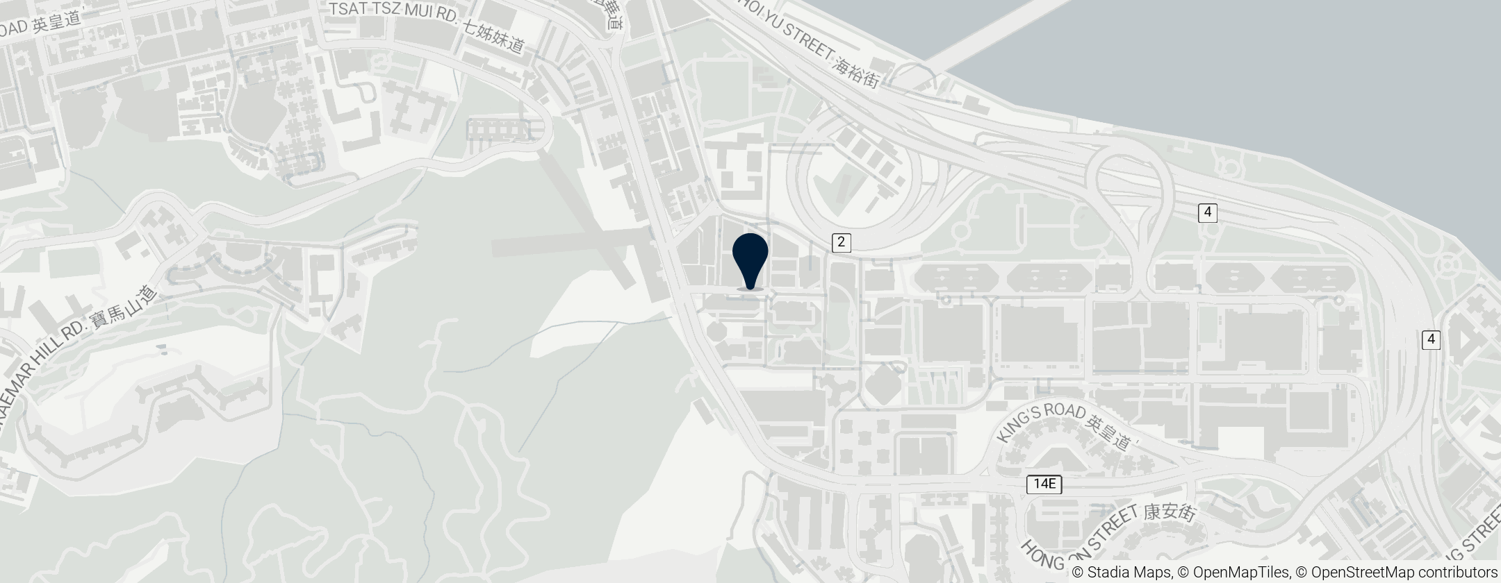 Map of Island East Markets