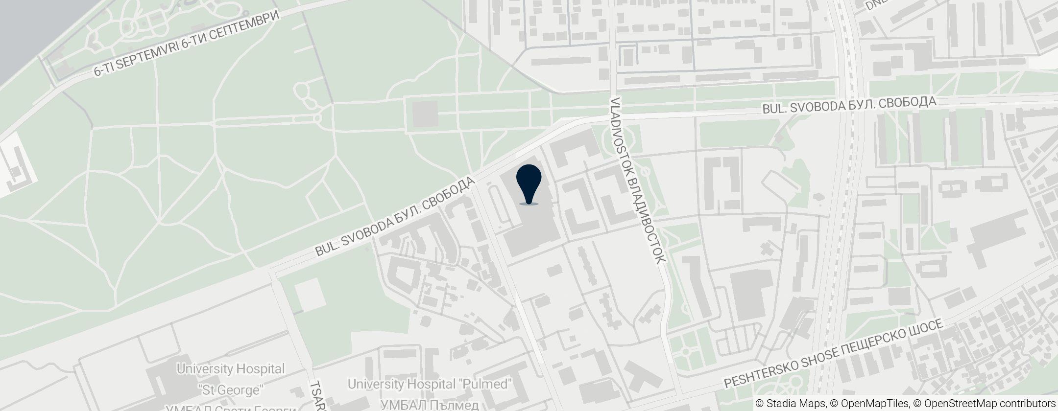 Map of Mall of Plovdiv