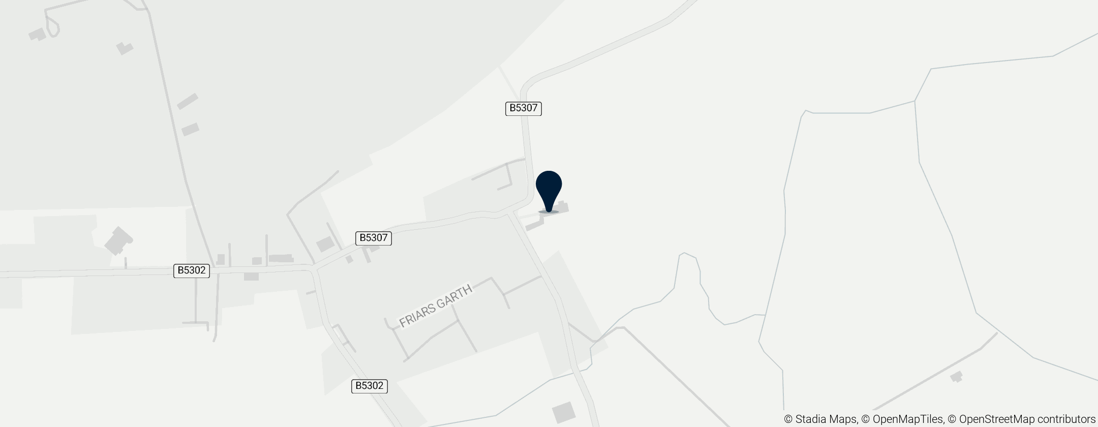 Map of St Mary, Holmcultram Abbey