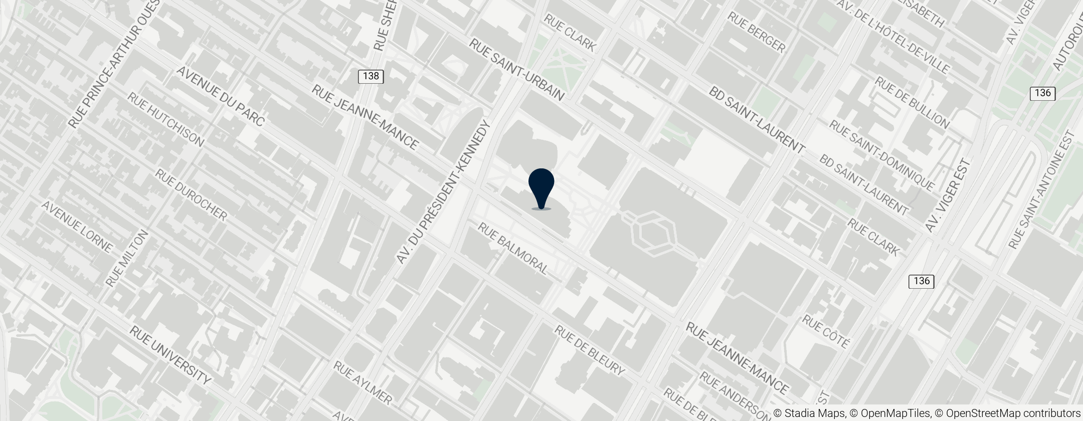 Map of Musée d’Art Contemporain