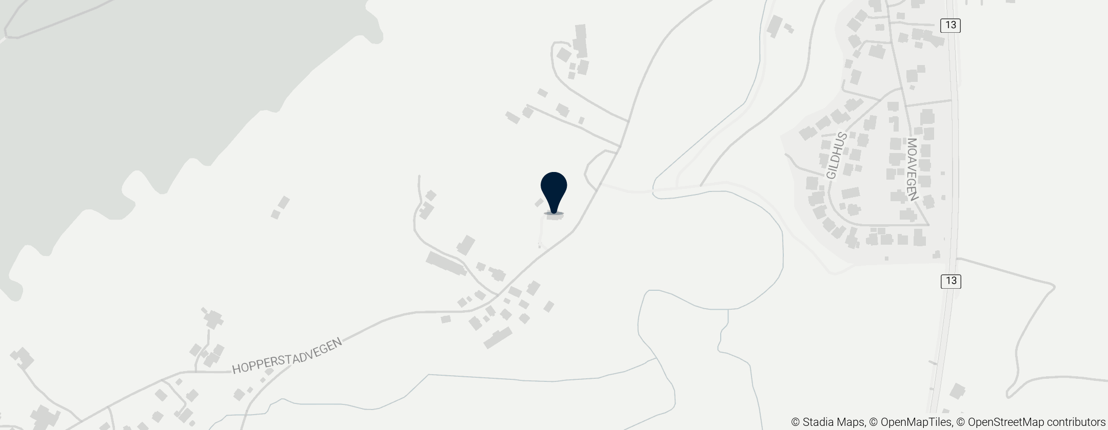 Map of Stabkirche Hopperstad