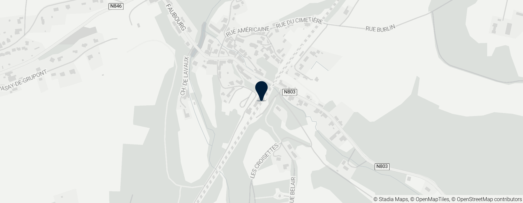 Map of Gare de Grupont